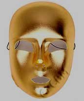 Versatile Gold Face Mask