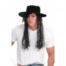Long Haired Rocker Wig & Hat