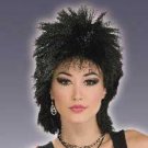 Rock Idol Black Spiked Wig