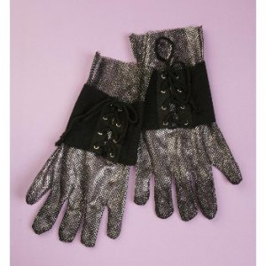 Medieval Gothic Lace Up Knight Gloves