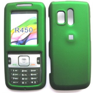 Green Snap On Cover Case for SAMSUNG MESSAGER R450