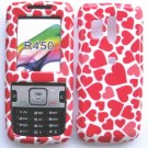 Hearts Snap On Cover Case for SAMSUNG MESSAGER R450