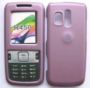 Light Purple Snap On Cover Case for SAMSUNG MESSAGER R450