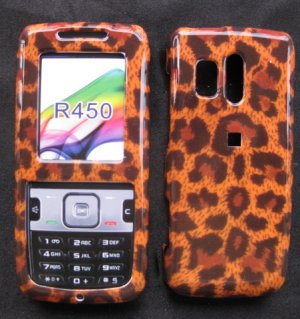 Leopard Snap On Cover Case for SAMSUNG MESSAGER R450