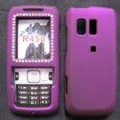 Purple Diamond Snap On Cover Case for SAMSUNG MESSAGER R450