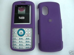 Purple Snap On Cover Case for SAMSUNG GRAVITY T459