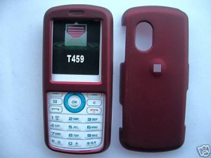 Red Snap On Cover Case for SAMSUNG GRAVITY T459