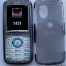 Smoke Transparent Snap On Cover Case for SAMSUNG GRAVITY T459