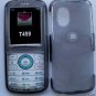 Smoke Transparent Snap On Cover Case for SAMSUNG GRAVITY T459