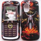 Bike Skull Snap On Cover Case for SAMSUNG GRAVITY T459