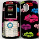 Color Lips Kisses Snap On Cover Case for SAMSUNG GRAVITY T459