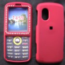 Red Diamond Snap On Cover Case for SAMSUNG GRAVITY T459