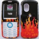 Flames Snap On Cover Case for SAMSUNG GRAVITY T459