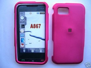 Pink Snap On Cover Case for Samsung Eternity A867