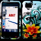 Yellow Flower Snap On Cover Case for Samsung Eternity A867