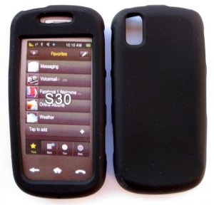 Black Silicone Cover Case for SAMSUNG INSTINCT S30