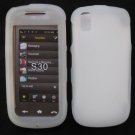 White Clear Silicone Cover Case for SAMSUNG INSTINCT S30