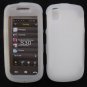 White Clear Silicone Cover Case for SAMSUNG INSTINCT S30