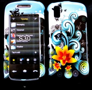 Yellow Flower Snap On Cover Case for SAMSUNG INSTINCT S30