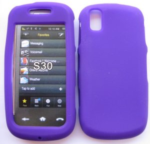 Purple Silicone Cover Case for SAMSUNG INSTINCT S30