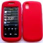 Red Silicone Cover Case for SAMSUNG INSTINCT S30