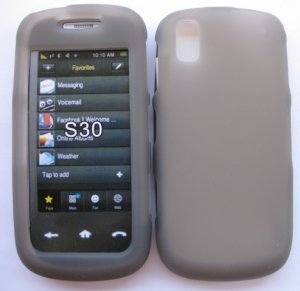 Smoke Silicone Cover Case for SAMSUNG INSTINCT S30