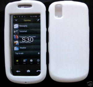 White Silicone Cover Case for SAMSUNG INSTINCT S30