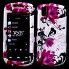 Pink Flowers Snap On Cover Case for SAMSUNG INSTINCT S30
