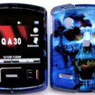 Skull Blue Snap On Cover Case for Motorola Hint QA30