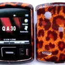 Leopard Snap On Cover Case for Motorola Hint QA30
