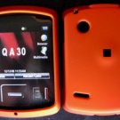 Orange Snap On Cover Case for Motorola Hint QA30