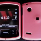 Light Pink Snap On Cover Case for Motorola Hint QA30