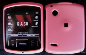 Light Pink Snap On Cover Case for Motorola Hint QA30