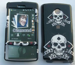 Skull Snap On Cover Case for HTC TOUCH DIAMOND CDMA