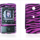 Pink Zebra Snap On Cover Case for HTC TOUCH DIAMOND CDMA