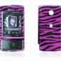 Pink Zebra Snap On Cover Case for HTC TOUCH DIAMOND CDMA