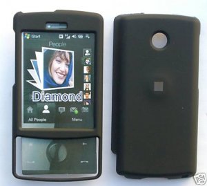 Black Snap On Cover Case for HTC TOUCH DIAMOND CDMA