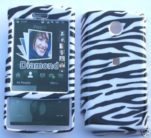 Zebra Snap On Cover Case for HTC TOUCH DIAMOND CDMA