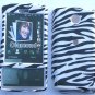 Zebra Snap On Cover Case for HTC TOUCH DIAMOND CDMA