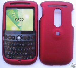 Red Snap On Cover Case for HTC 3G Dash S522