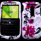 Pink Flowers Snap On Cover Case for HTC 3G Dash S522