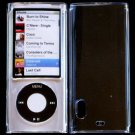 Clear Transparent Snap On Cover Case for Apple iPod Nano 5 5th Gen
