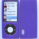 Purple Silicone Cover Case for Apple iPod Nano 5 5th Gen