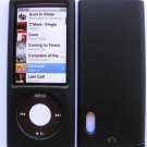 Black Snap On Cover Case for Apple iPod Nano 5 5th Gen
