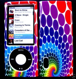 Rainbow Snap On Cover Case for Apple iPod Nano 5 5th Gen