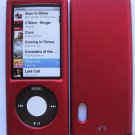 Red Snap On Cover Case for Apple iPod Nano 5 5th Gen