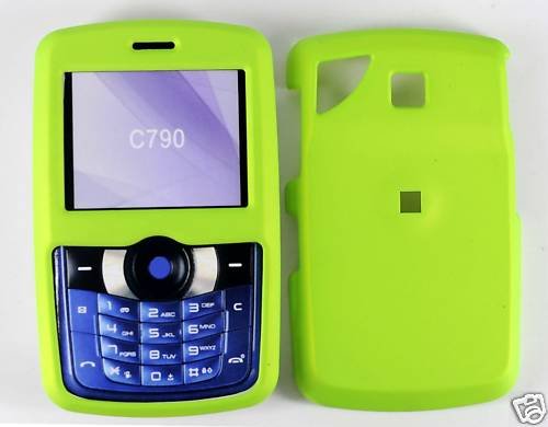 Green Snap On Cover Case for Pantech Reveal C790