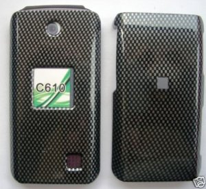 Carbon Fiber Snap On Cover Case for PANTECH C610