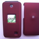 Red Snap On Cover Case for PANTECH C610