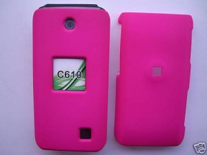 Pink Snap On Cover Case for PANTECH C610